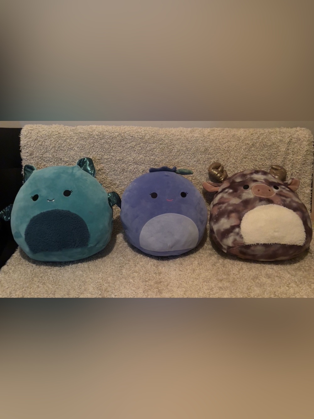 Squishmallow Plushies – Lot of 3